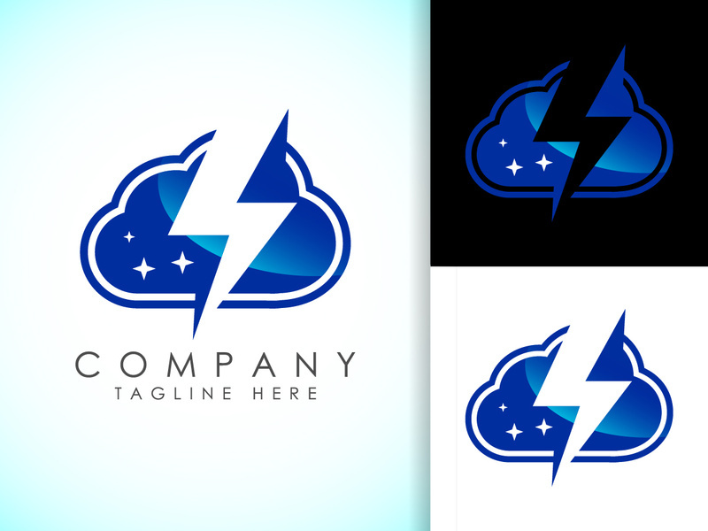 Creative cloud computing vector logo design template. Cloud  logo for your corporate business.