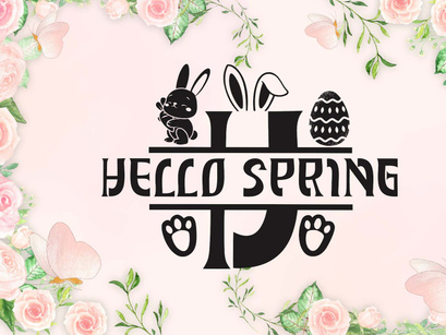 Perfect Easter Monogram