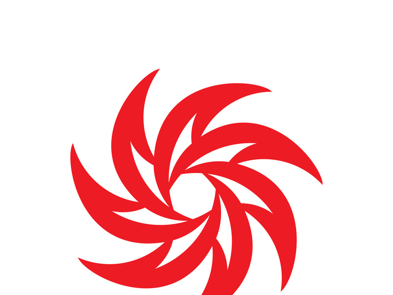 Vortex logo symbol icon illustration design vector