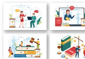16 Law Firm Services Illustration