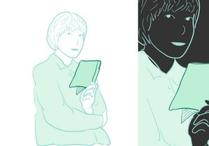 Short Hair Girl Vector Lines Bundle