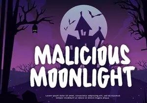 Bloodcurdling - Horror Display Font