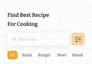 Recipe Listing App