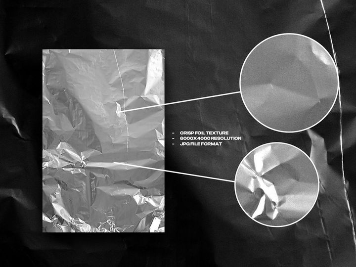 Realistic Foil Texture