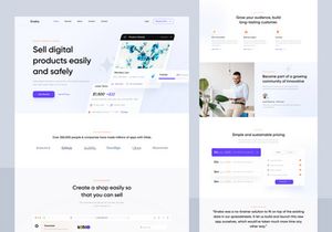 Digital Product Market: Landing Page 🥺