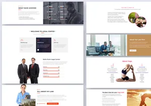 25 Intro Blocks Widgets for Web UI Kit Ver-02