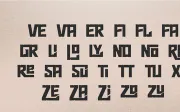 Norezo - A Futuristic Display Font