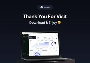 Catalyst - CRM Sales Dashboard App UI Kit