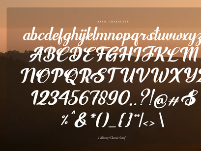 Lelliany | Handwritten Font