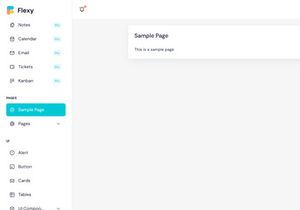 Flexy Free Nuxtjs Admin Template
