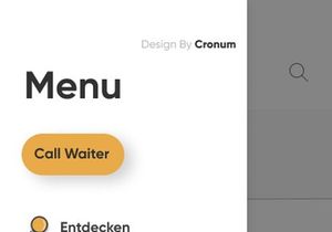 Restaurant App Screen