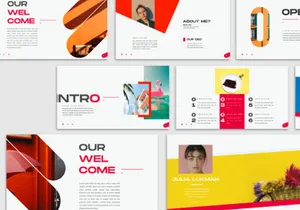 Visual - PowerPoint Template