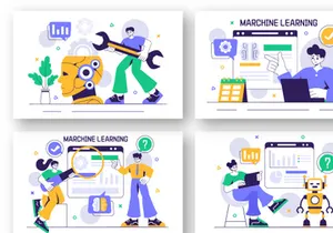 10 Machine Learning Illustration