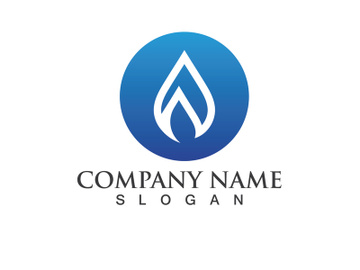 Water drop Logo Template vector preview picture