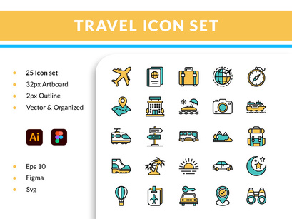 Travel Icon V1