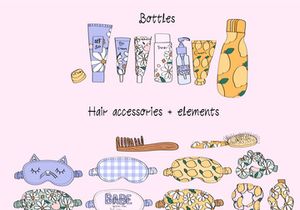 Self-Care Rituals illustration pack