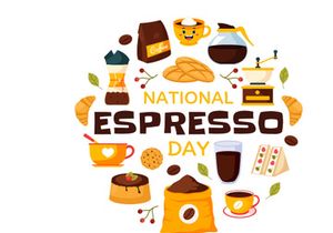 11 National Espresso Day Illustration