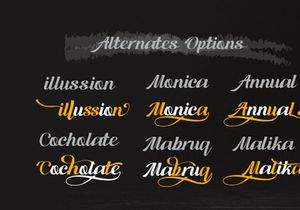 Ranup - Modern Script Font