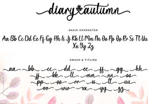 Diary Autumn