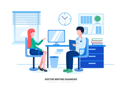 [Part 31] Hospital and Healthcare Vector Scenes