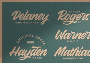 Wakanda - Bold Script Font