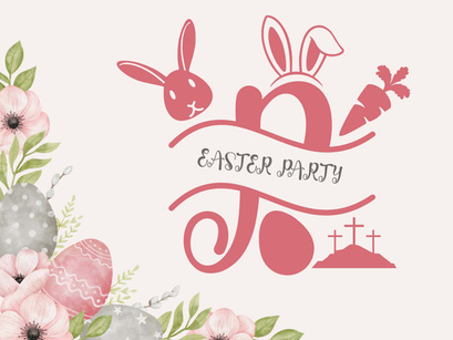 Holy Easter Monogram