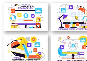 10 World Computer Literacy Day Illustration