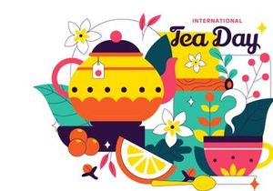 10 International Tea Day Illustration