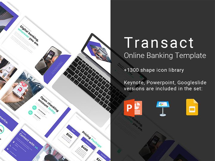 Transact Online Banking Template