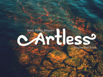 Artless Handwritten Font (Personal Use) preview picture