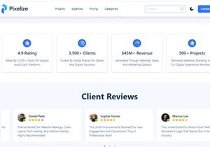 Pixelize Portfolio Nextjs Template