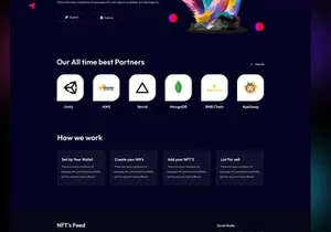 NFT - Web 3.0 Blockchain Marketplace
