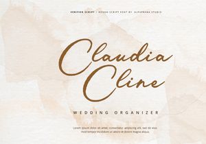 Verified Script - Rough Script Font