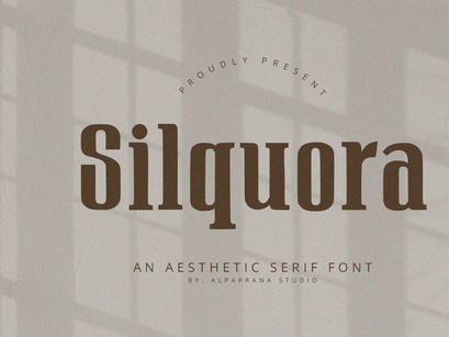 Silquora - Serif Font