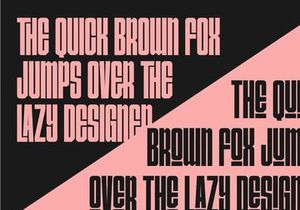 Condensans - Condensed Sans Serif Font