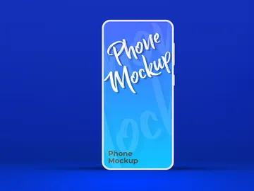 Editable digital device smartphone screen mockups preview picture