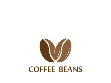 Premium coffee bean logo design. preview picture