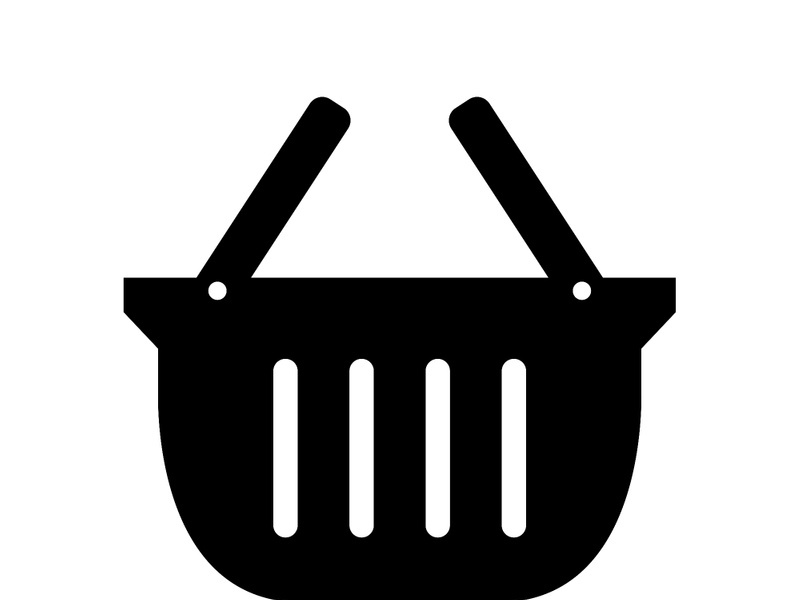 Basket shopping icon