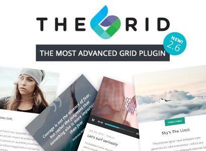 The Grider - Responsive WordPress Grid Plugin v1.0