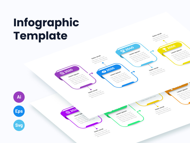 Creative infographic template