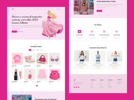 Barbie Landing Page Challenge preview picture
