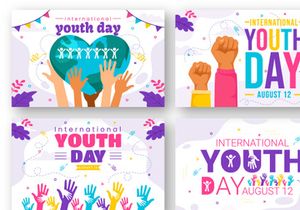 11 International Youth Day Illustration