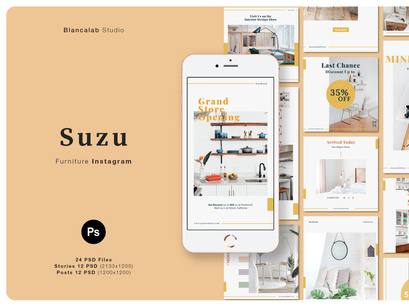 Furniture Instagram Suzu | PSD