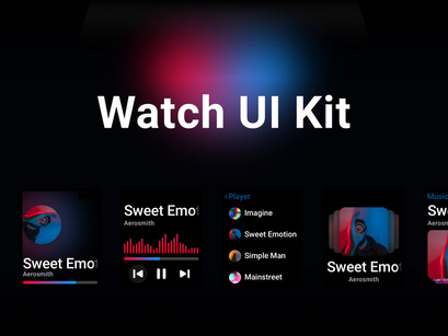 Watch UI Kits