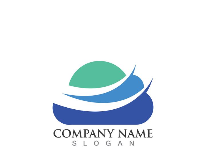 Cloud server data save upload logo