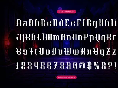 Morglitch | Pixelated Font