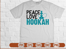 Peace Love Hookah