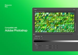 200 Free Green Photoshop Gradients