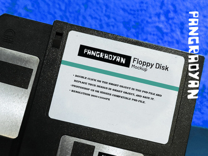 Floppy Disk Mock-Up