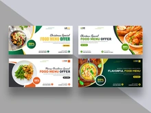 Food Menu Facebook Cover Banner Ver-1
